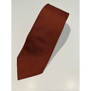 Zareh Vintage 100% Silk Men’s Necktie Copper Gold JL